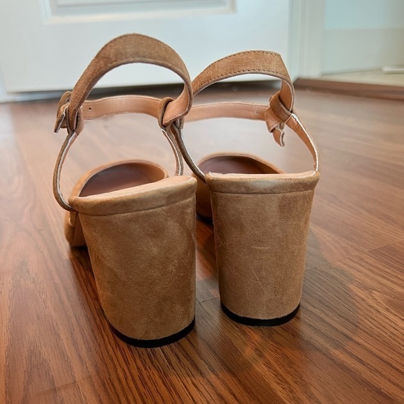 J. Crew Maisie ankle-strap pumps in suede - Picture 5 of 16